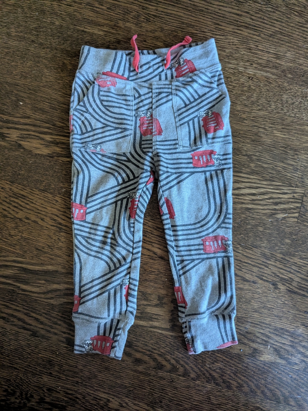 PACT x Daniel Tiger Trolley Tracks Everyday Jogger 12-18M Organic